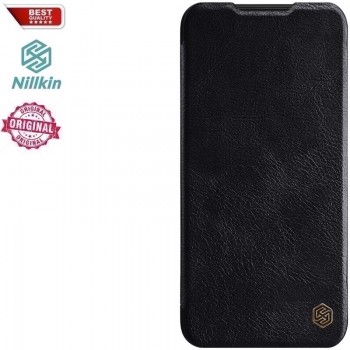 Odinis dėklas Nillkin qin serijos - juodas (Xiaomi Redmi Note 8) Odinis dėklas Nillkin qin serijos - juodas (Xiaomi Redmi Note 8)